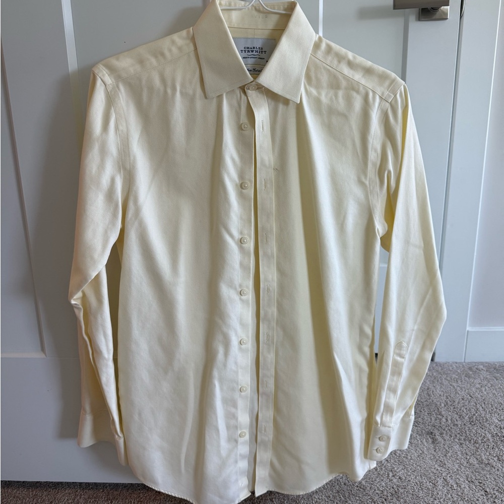 Charles Tyrwhitt Light Yellow Dress Shirt